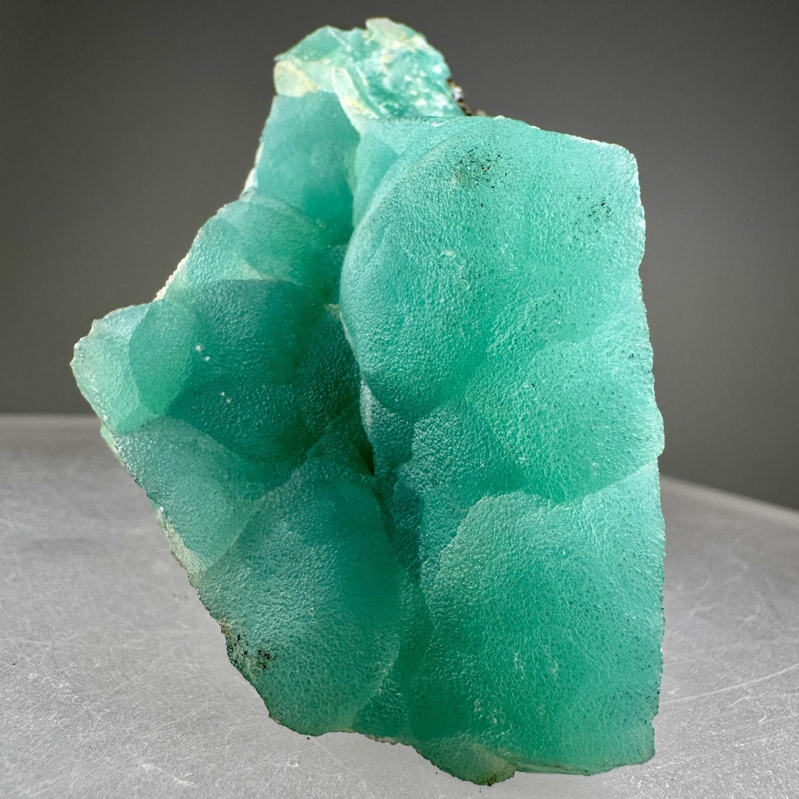 Fine Large Blue Smithsonite: Kelly mine, Magdalena, Socorro Co., New Mexico