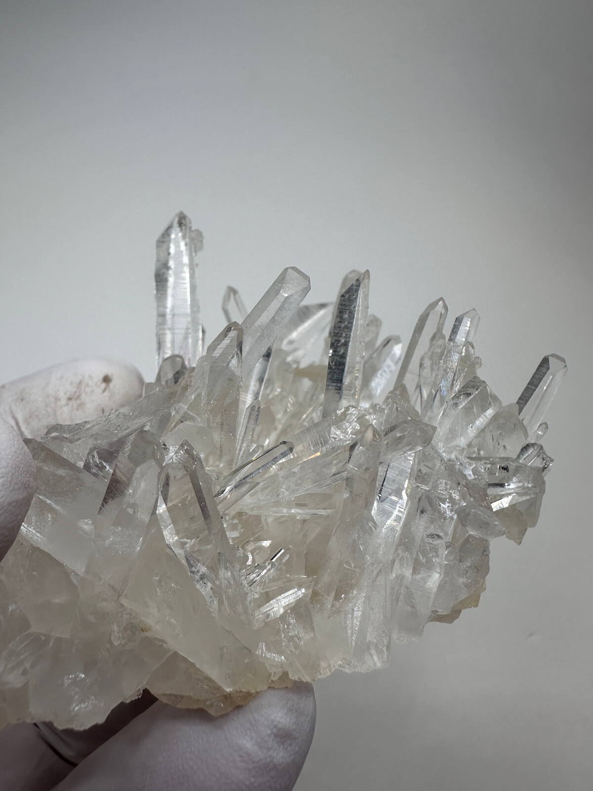 Top Quality Large Clear Arkansas Quartz Crystal Cluster