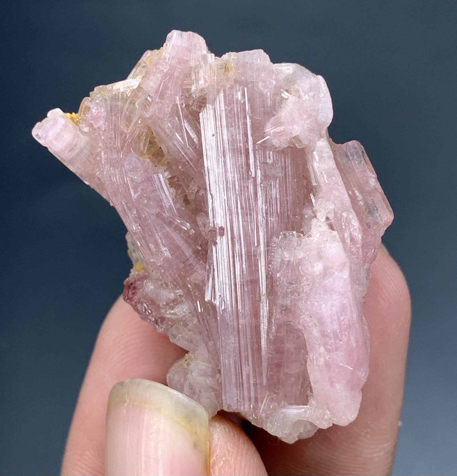83 Cts Bunch Of Tourmaline Crystal Specimen From Afghanistan.