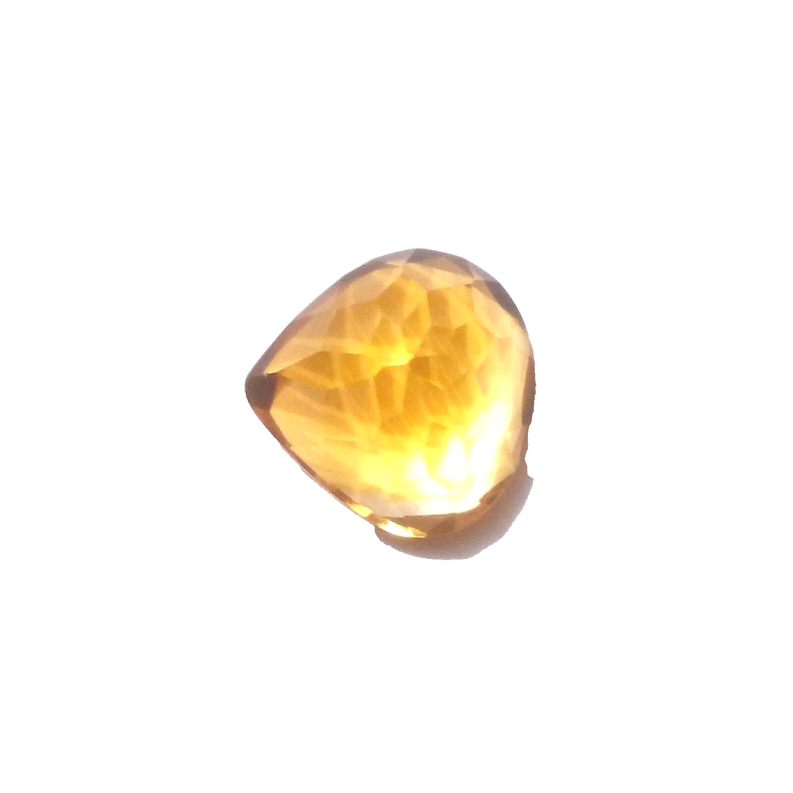 Attractive Rare Golden Citrine Topaz Pear Shape 2.60 Crt Faceted Loose Gemstone