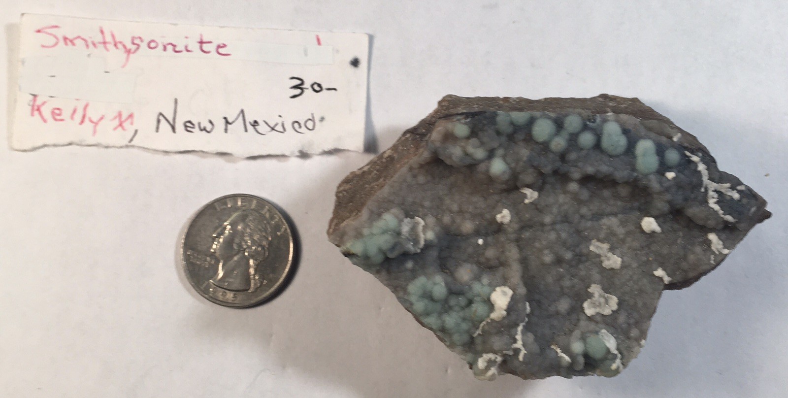 Smithsonite, Kelly Mine, New Mexico