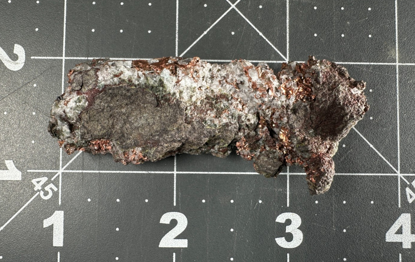 ➤ 2-1/2 Inch NATIVE COPPER SPECIMEN – Iroquois Mine UP Michigan VIDEO➤1141