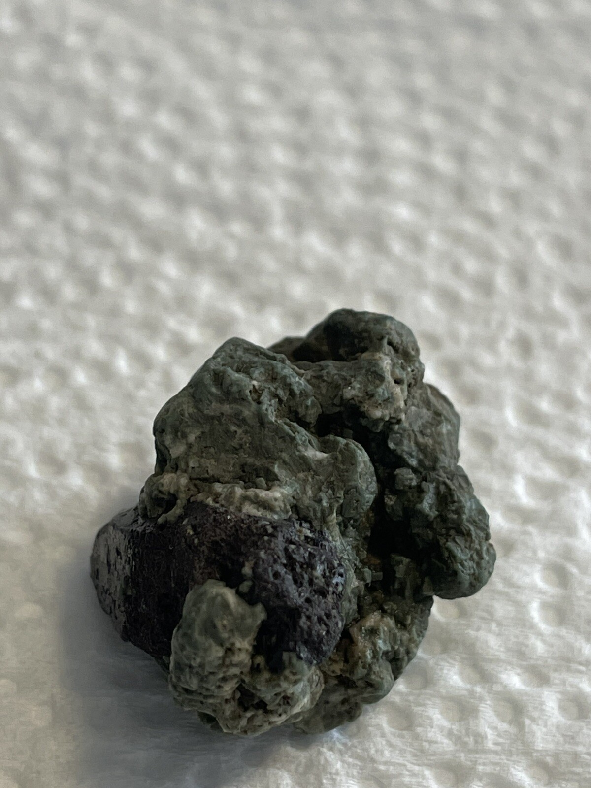 Neptunite Embedded In Blue/green Schist Ore