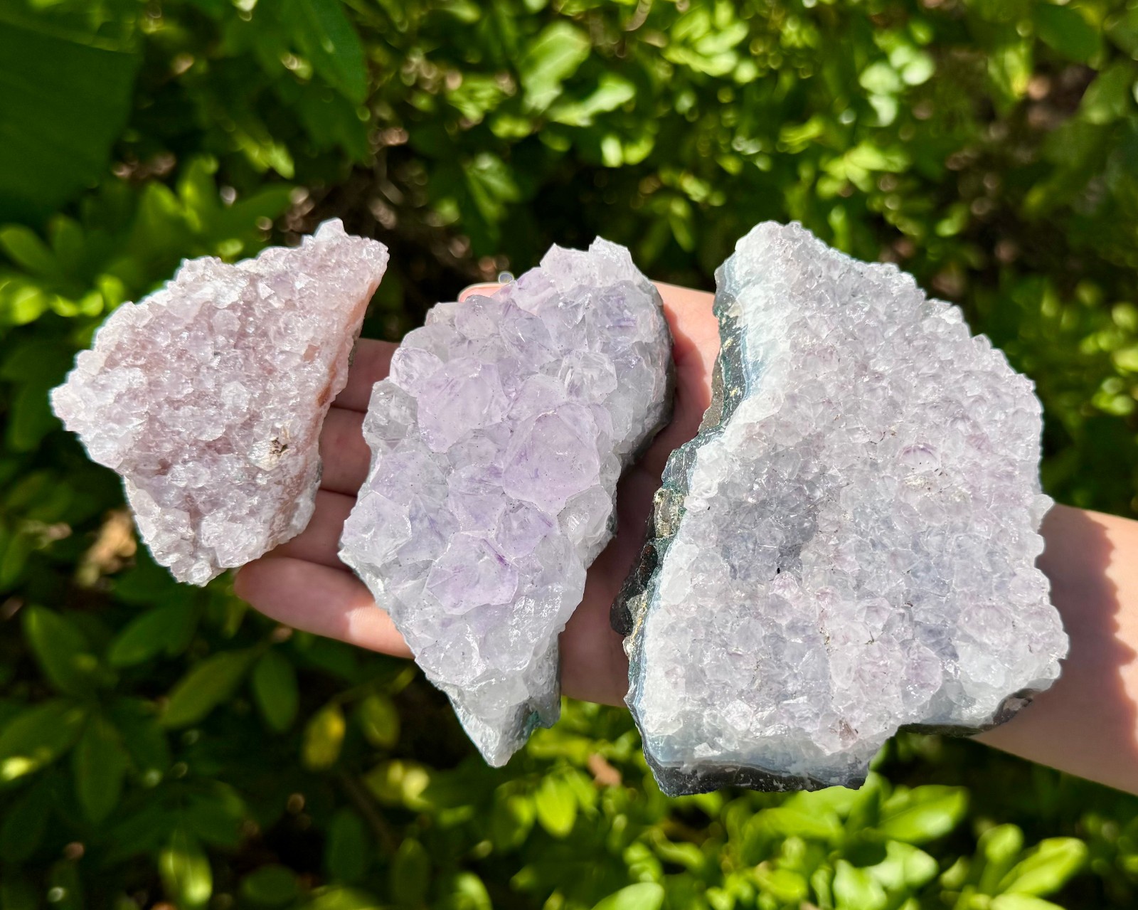Clearance Amethyst Crystal Clusters – Natural ‘B’ Grade Cluster Druze Specimens
