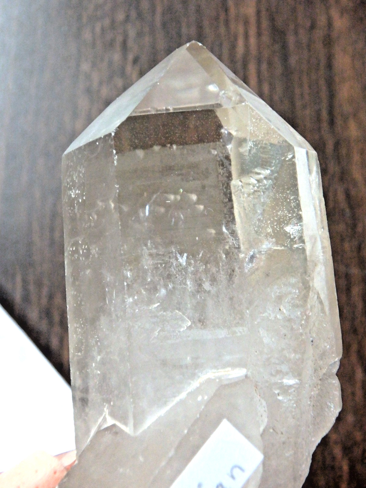 Crystal ✨ Beautiful Clear Lemurian Point Natural Record Keepers 167 grams