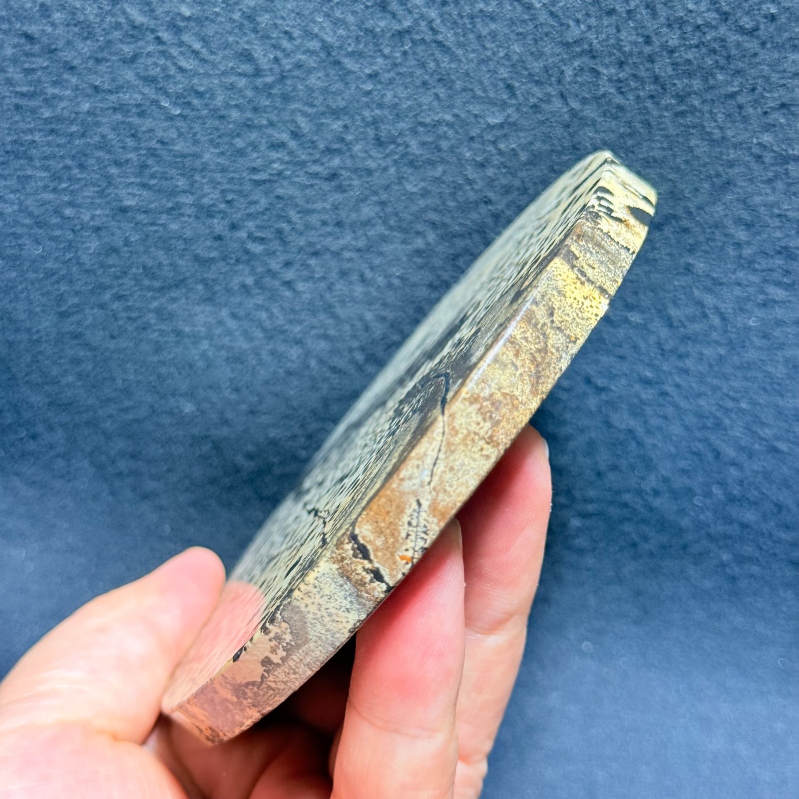 173g Natural Chinese Painting Stone Crystal Ornaments for Home Decoration 28