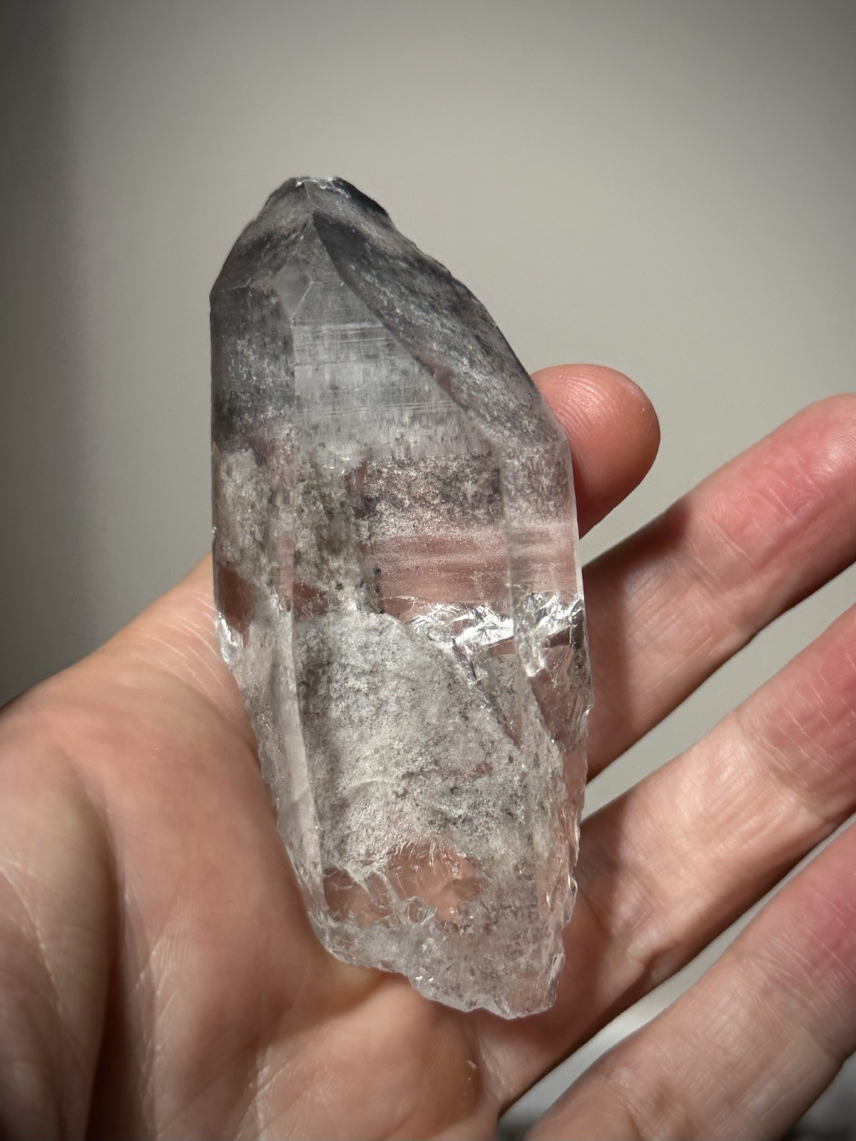 Inclusion Quartz Crystal Scenic Quartz Lemurian Quartz Window Quartz Brazil