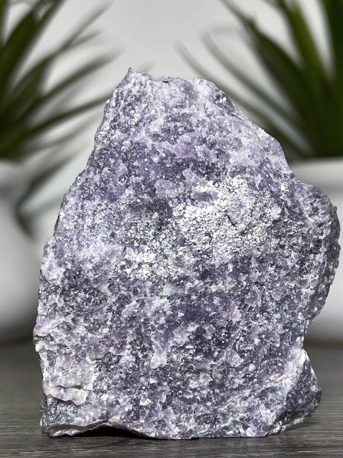 PURPLE LEPIDOLITE ROUGH – Mineral Specimen Mica Lavender Lilac Chakra Decor