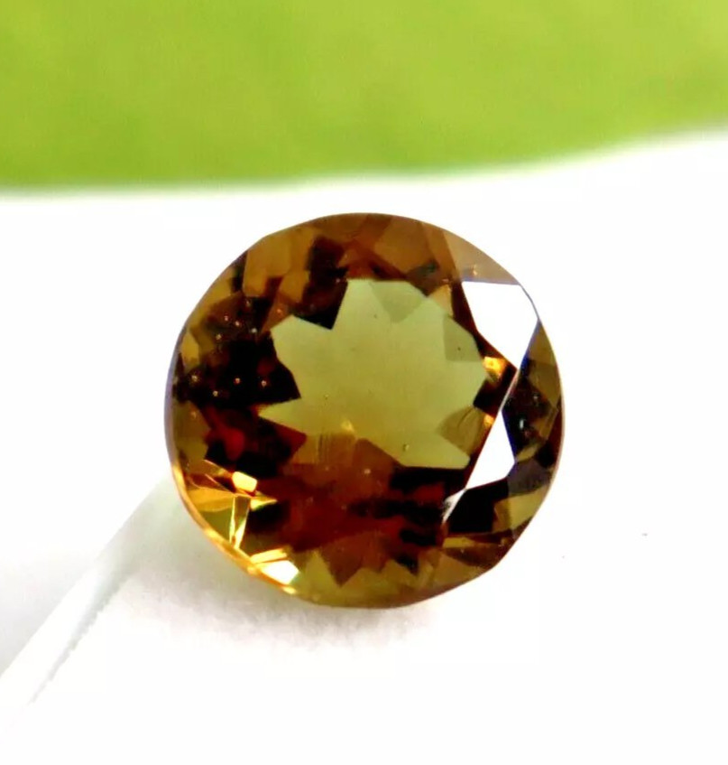 Alexandrite Loose Gemstone Best Round Shape New Color Changing Certified 7-8 Ct