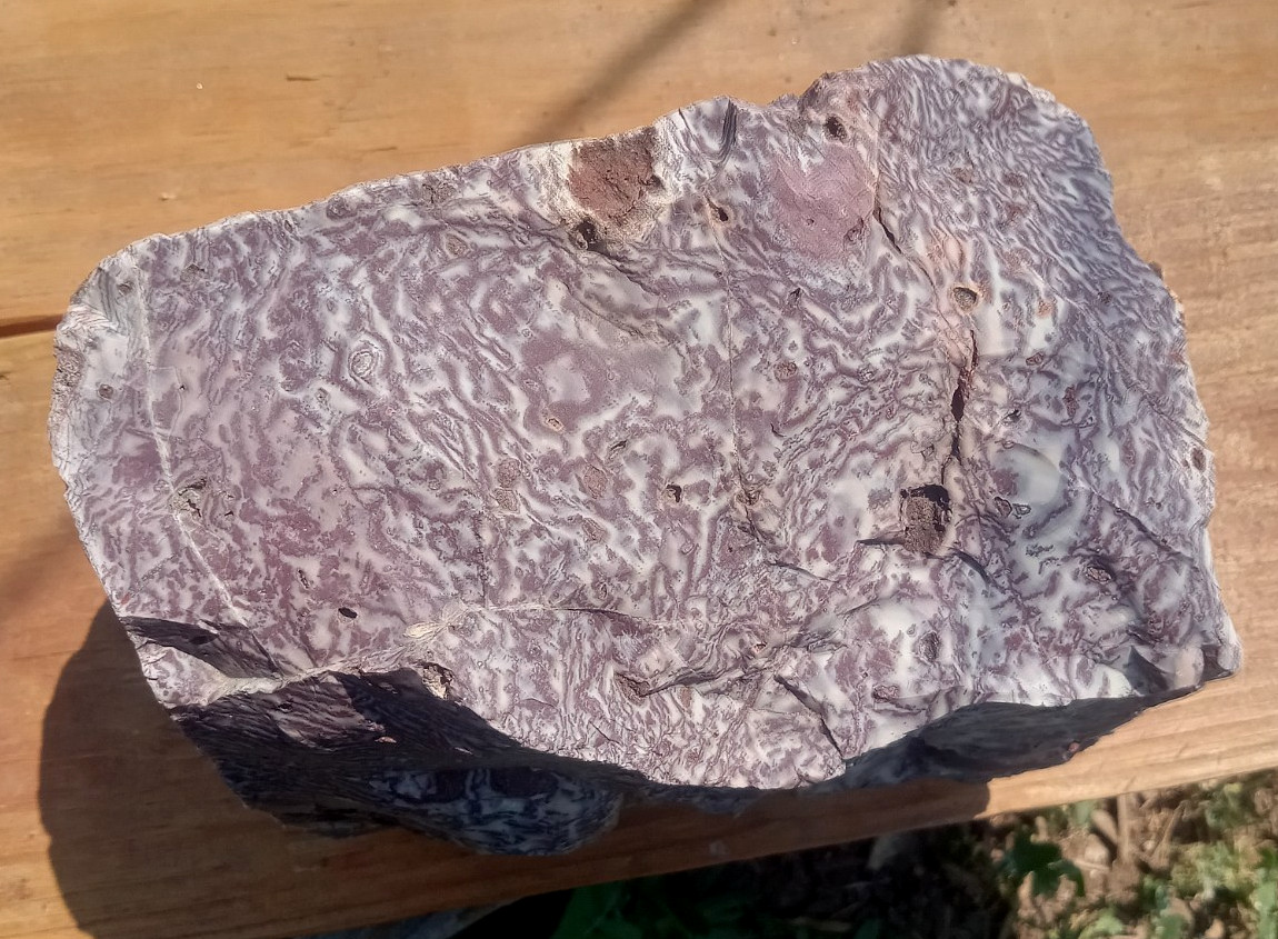 Rare Mexica Bulico Porcelain Jasper Chunk-High Grade- 1990s-Collectors-8.95lb