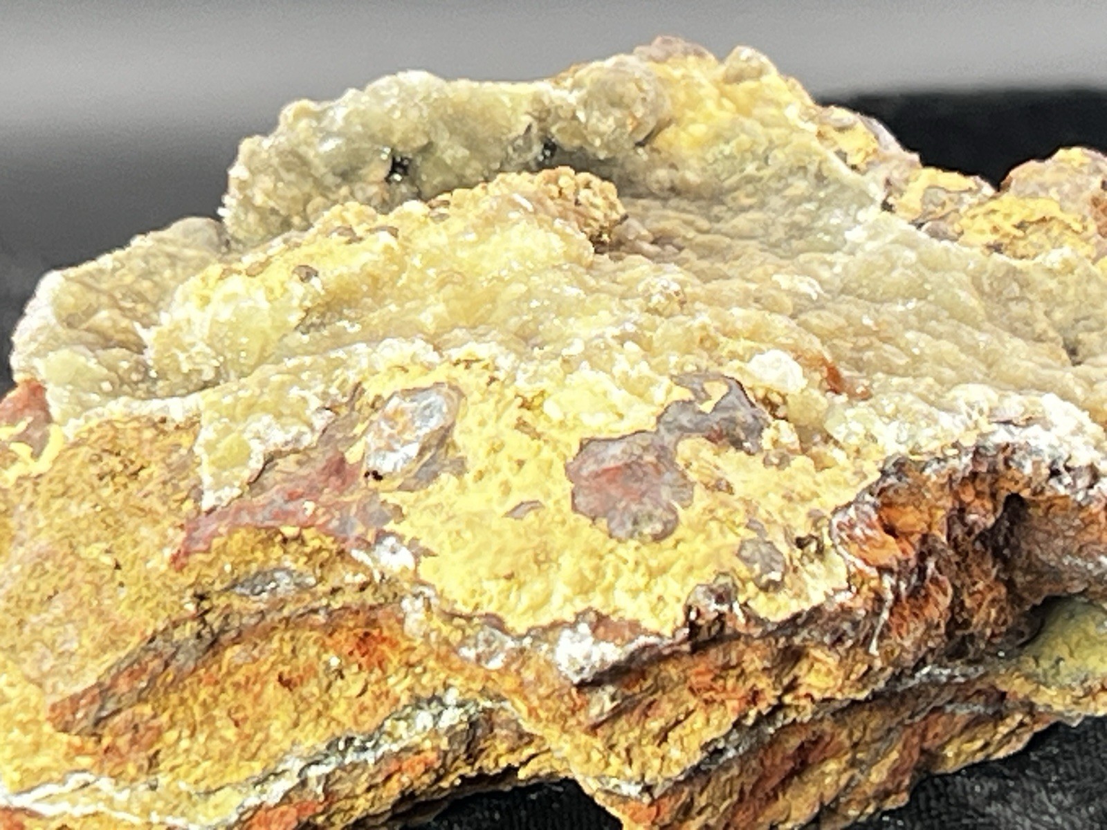 Smithsonite on Sphalerite from Ojuela Mine, Mapimi, Durango, Mex 1 Lb. 10.4 oz.