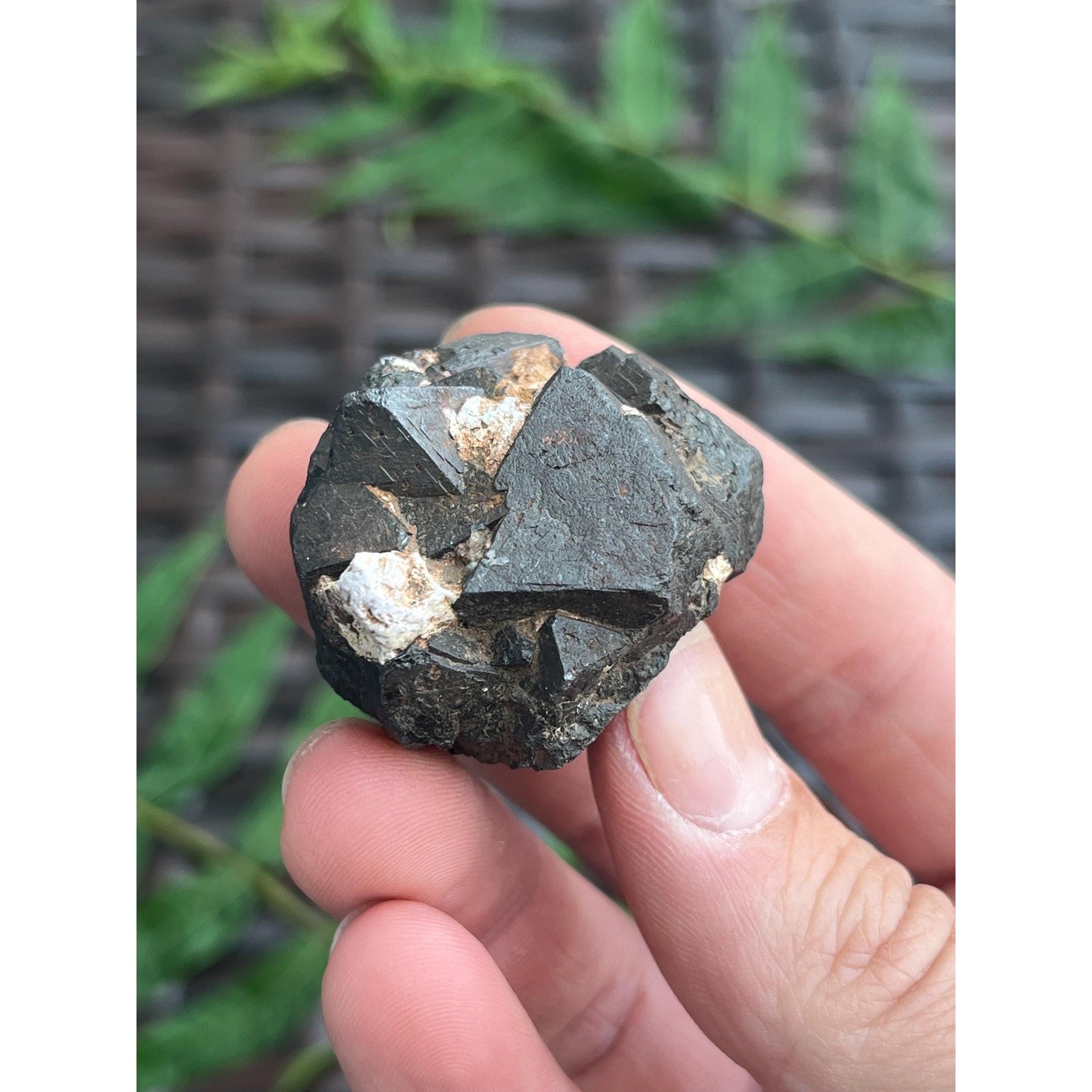 Raw Octahedral Magnetite Crystal Cluster from Utah | Natural Magnetite Specimen