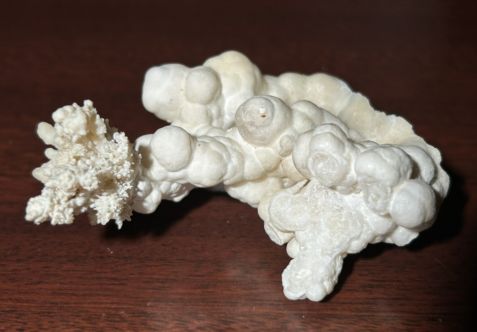 ARAGONITE on CALCITE – Stevenson-Bennett Mine, Doña Ana County, New Mexico