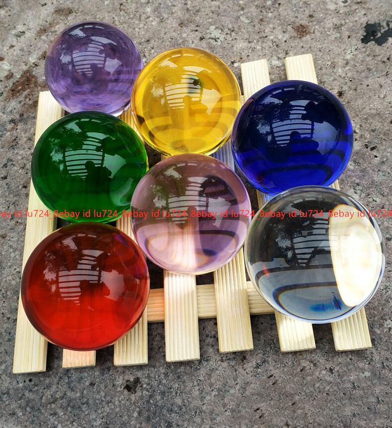 Asian Rare Natural Quartz Clear Magic Crystal Healing Ball Sphere 40mm+Stand