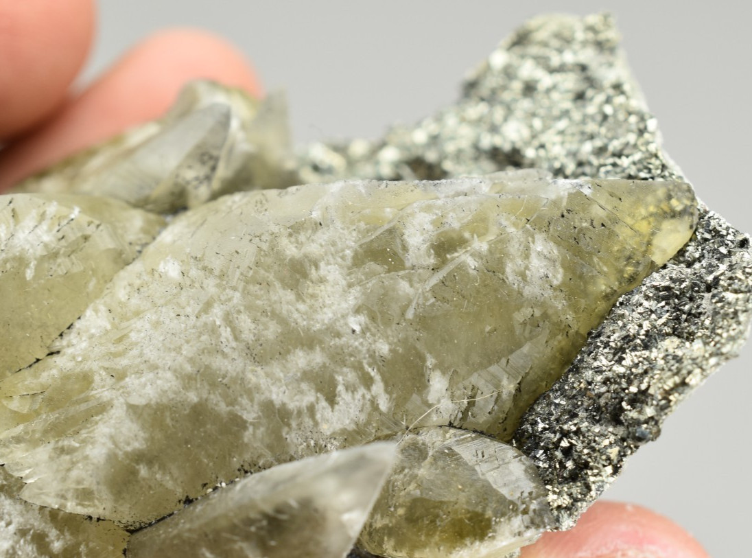 Calcite with Marcasite – Viburnum No. 29 Mine, Washington Co., Missouri