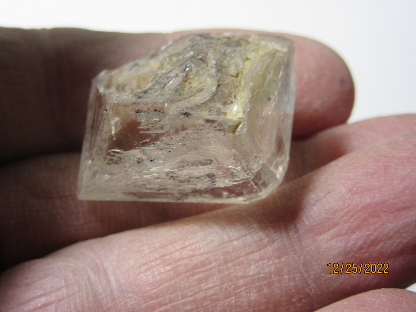 Natural Herkimer Diamond Quartz 1 5/16″ Crystal Herkimer, NY Reiki NHDQC-6
