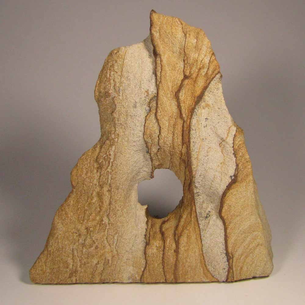 5.8″ Kanab Goldenstone SANDSTONE Sculpture Freeform – Utah – 1.3 lbs.