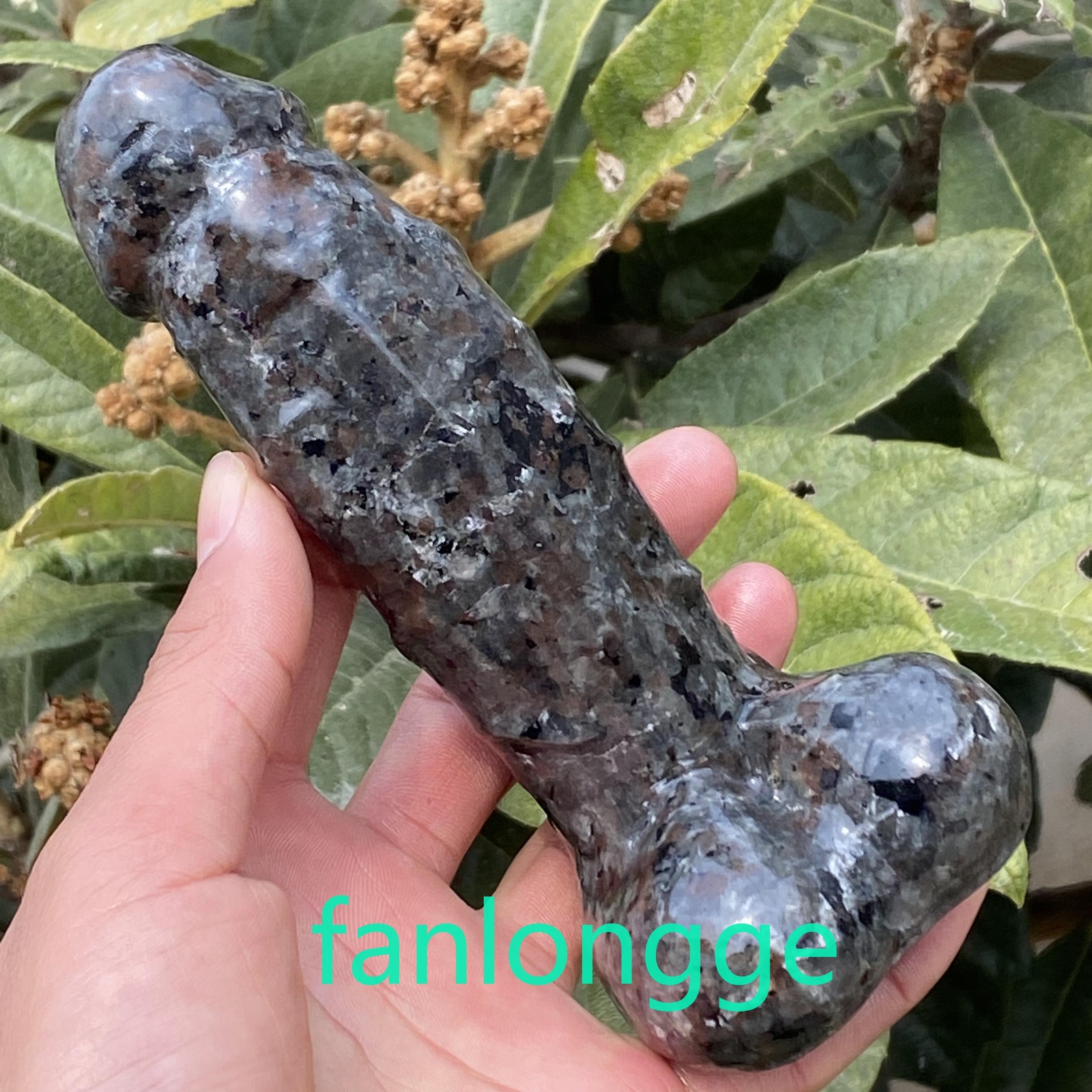 6in Wholesale Natural Yooperite male penis Quartz Crystal Carved Figurines 1pc