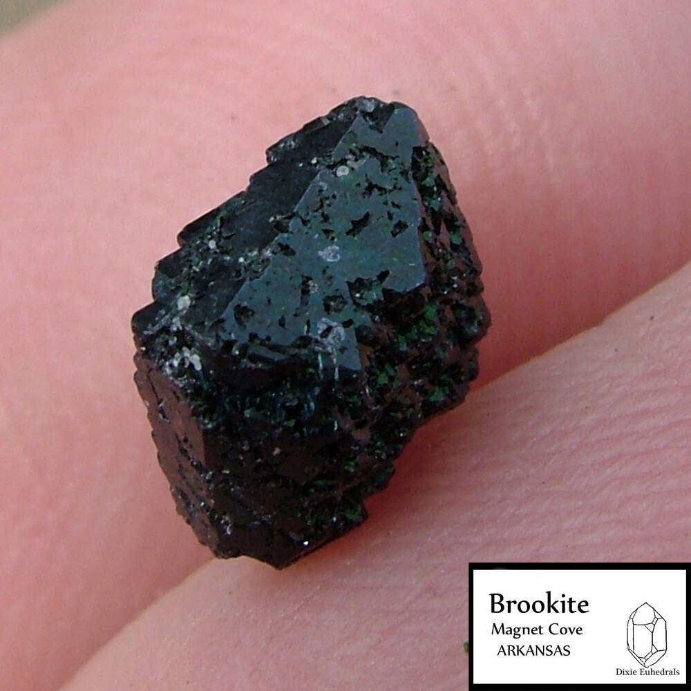 5/16″ BROOKITE crystal MAGNET COVE ARKANSAS HOT SPRINGS bulk listing
