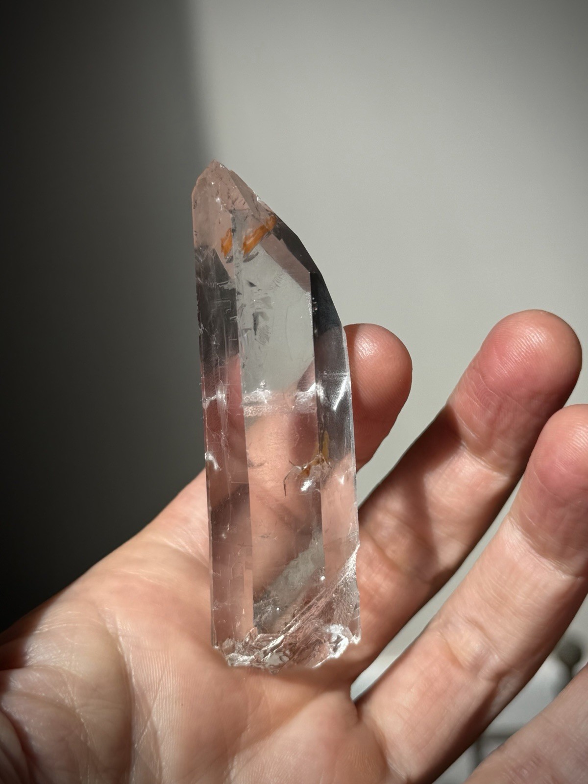 Window Quartz Crystal Optical Quartz Brazil Clear Quartz Natural Quartz Iron