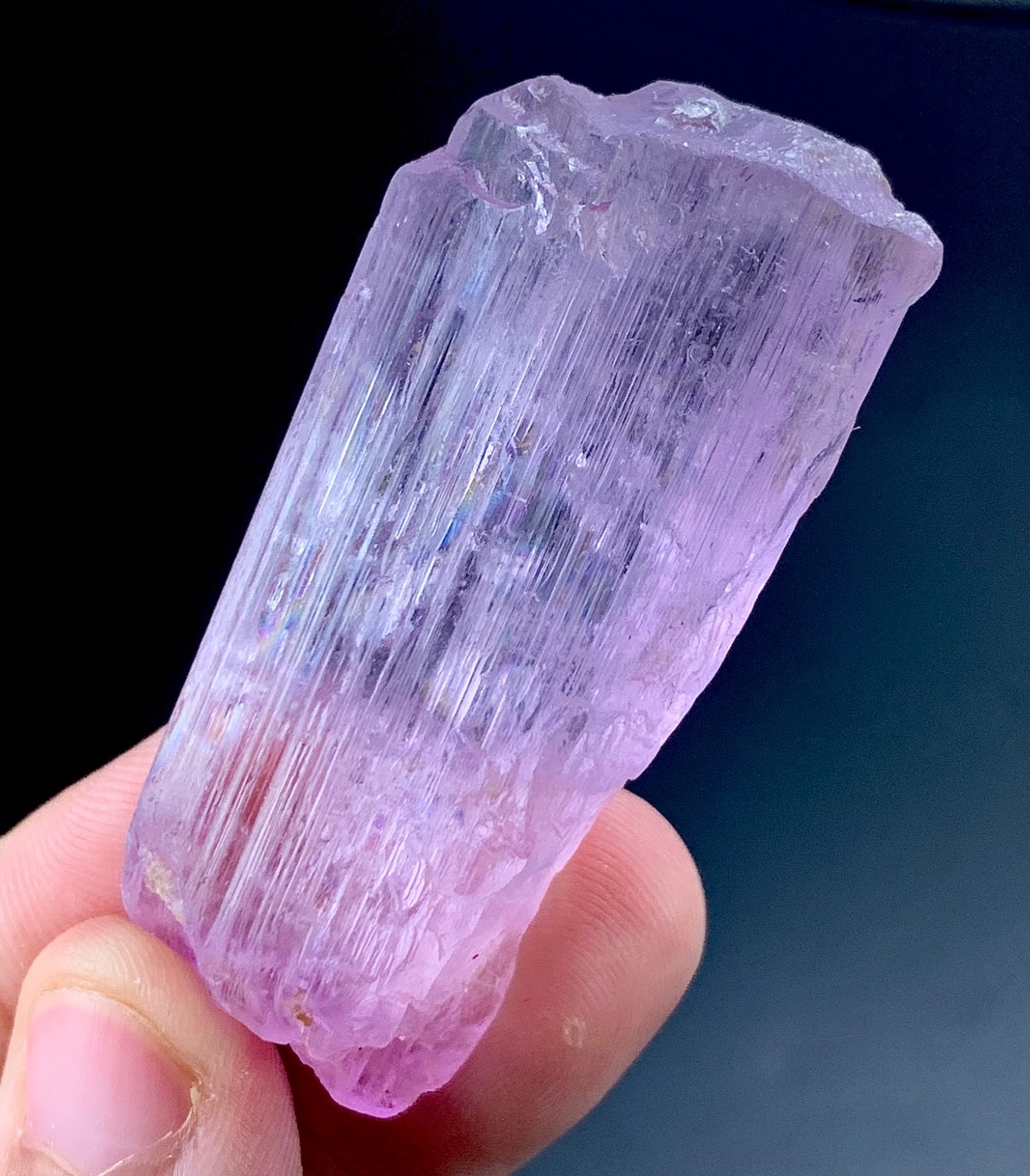 179 Carat Natural Kunzite Crystal Specimen From Afghanistan