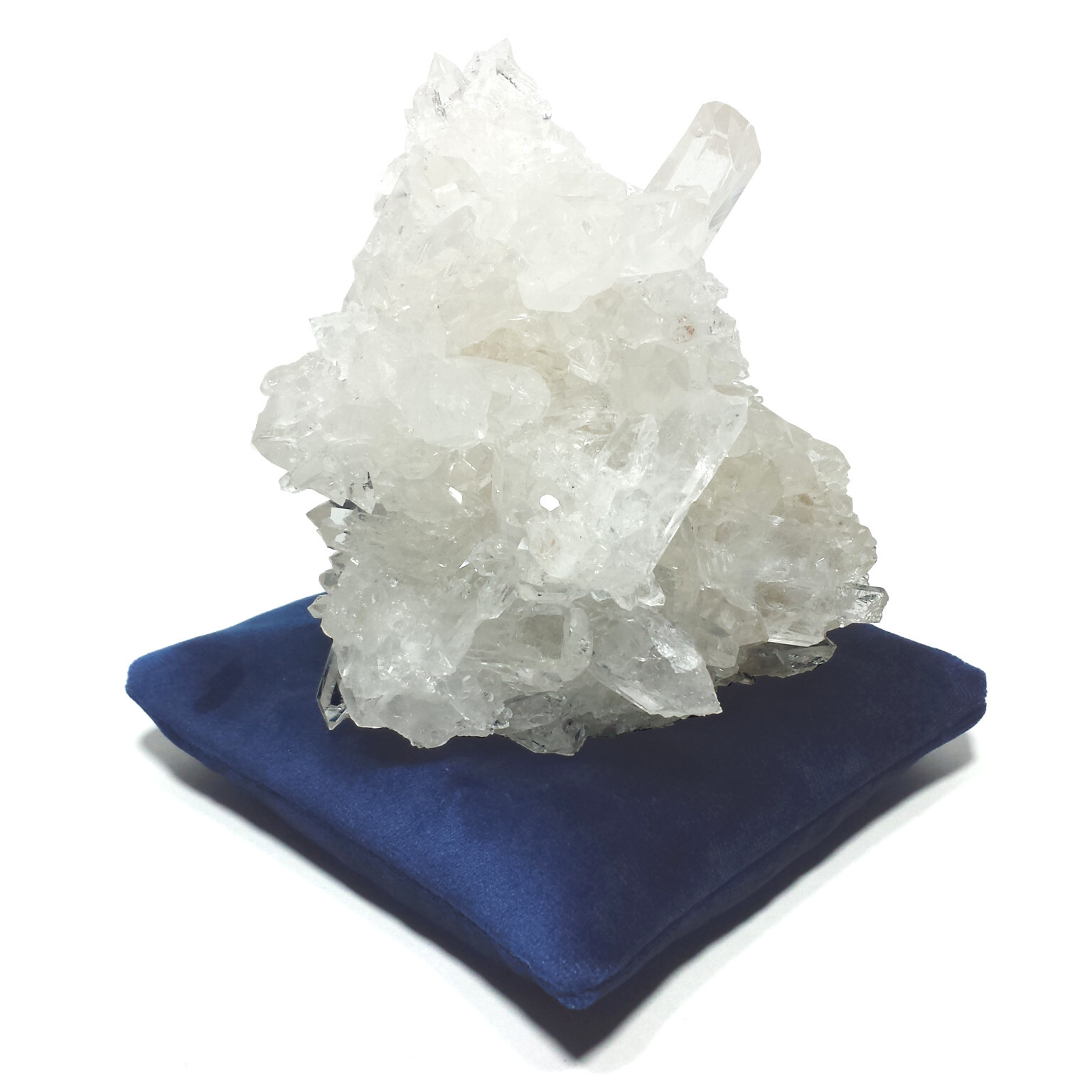 Velveteen Crystal Pillow Sphere or Point Display Stand, 4 Sizes, 3 Colors