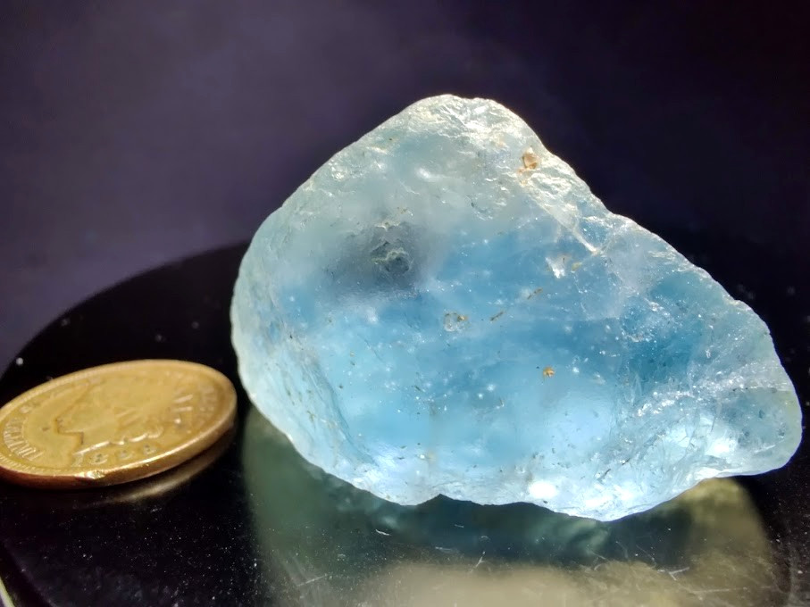 215ct Gemmy Transparent Sky Blue Topaz Stone – Good Lapidary/Facet Rough
