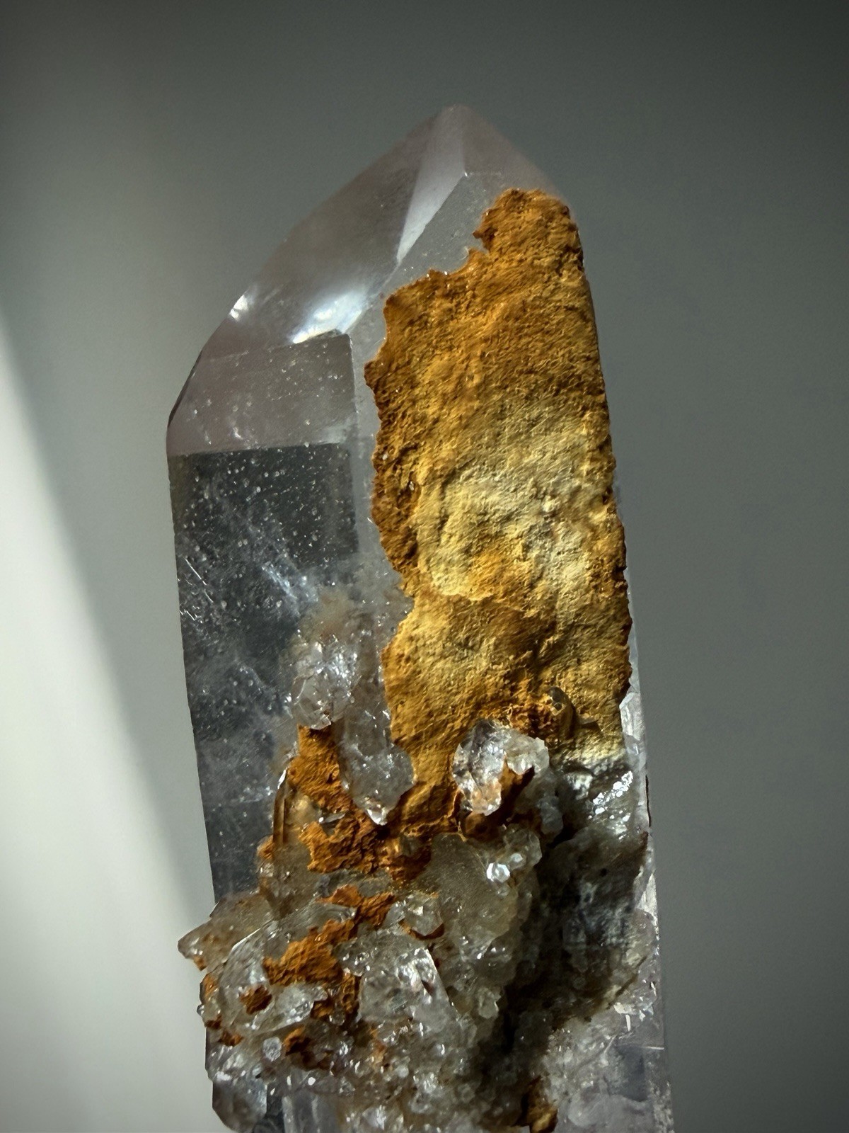 Double Terminated Quartz Inclusion Quartz Window Quartz Iron Quartz Brazil