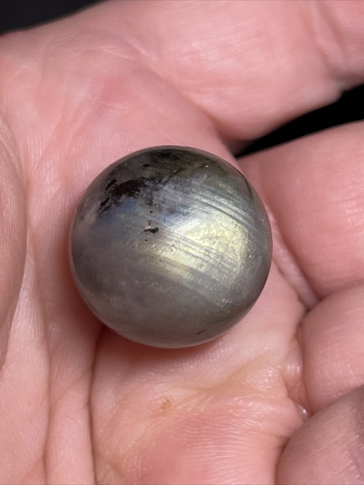 Labradorite Mini Sphere Ball Orb Marble 19.3mm
