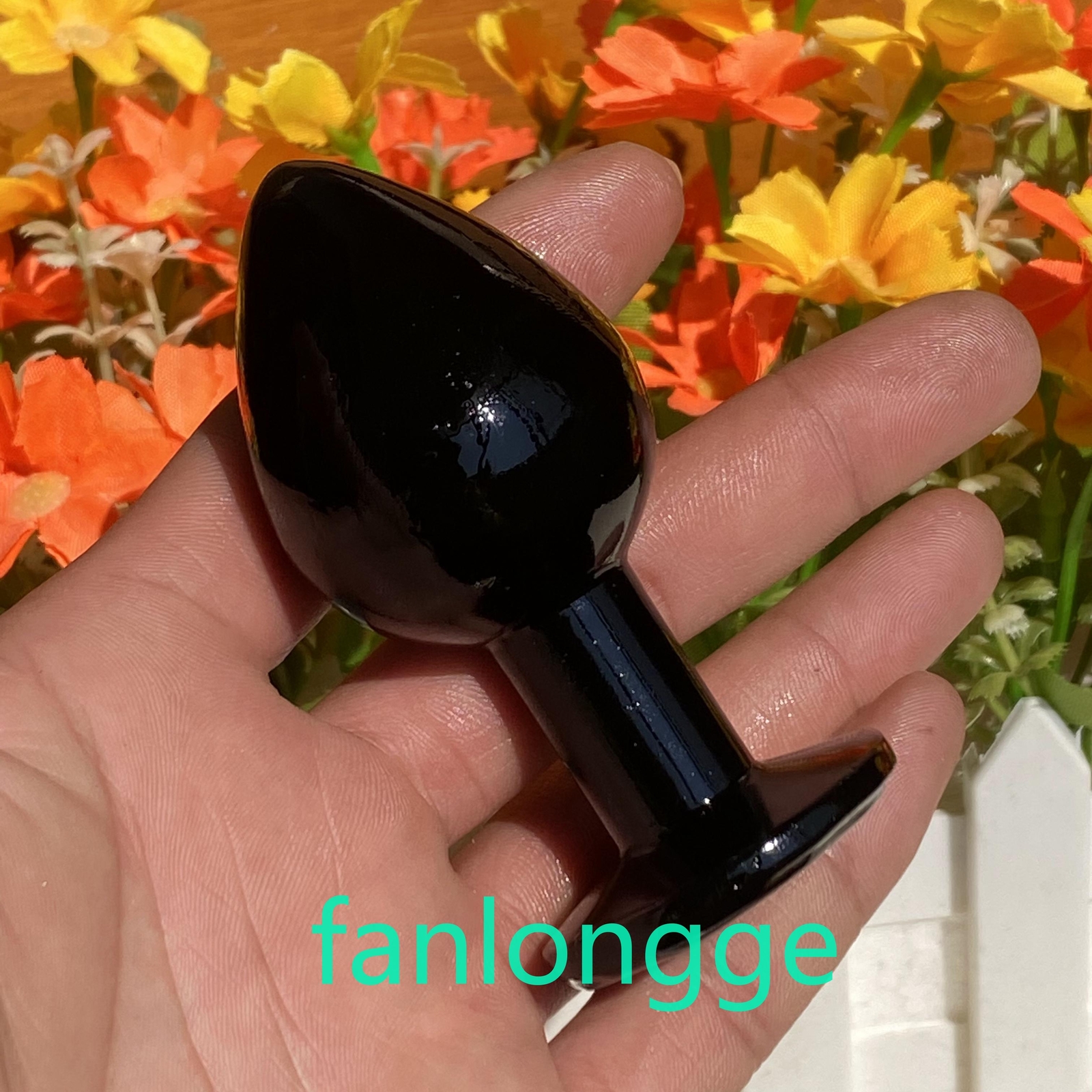 wholesale 3.2″ Natural Obsidian Crystal Massage Yoni Wand for Women Gift 1pcs
