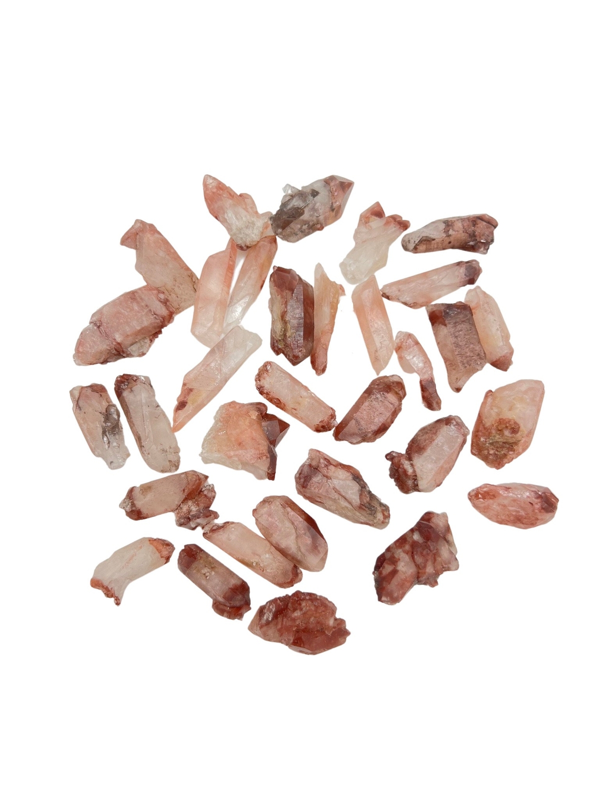 Raw Lithium Quartz Crystal, Natural Lithium Quartz from Minas Gerais, Brazil