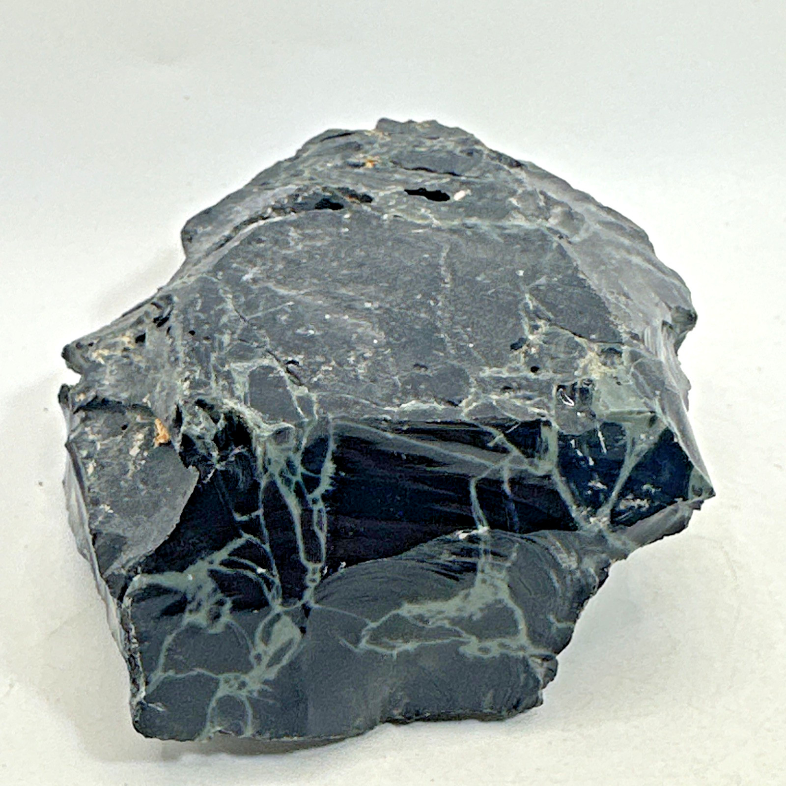 Beautiful Spider Web Obsidian Specimen 263 Grams