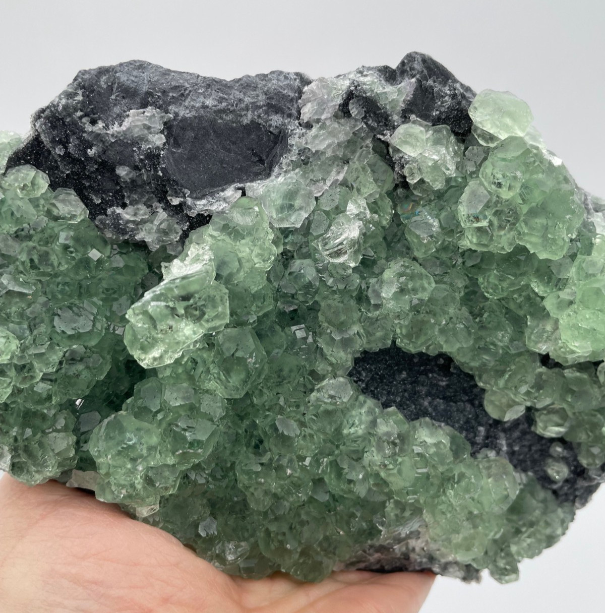 1152g, Transparent Green, Fluorite, Yiwu Co., Zhejiang Province, China