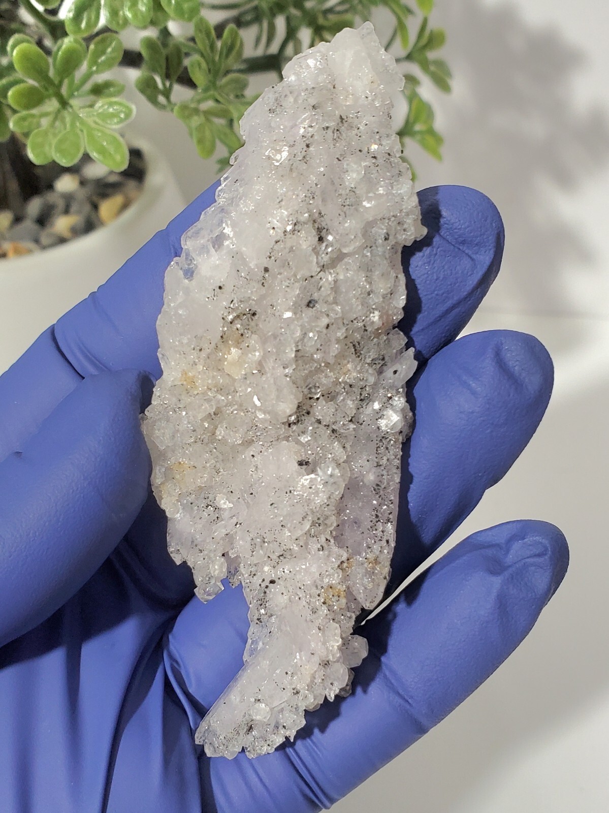 Hydroxyapophyllite Rock Cluster, Khandivali India 34g