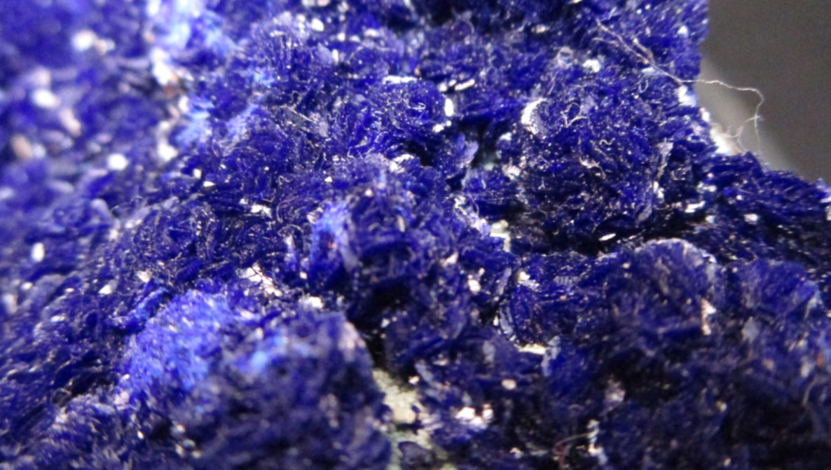 High Grade deep Blue Crystalline Azurite Morenci Mine Greenlee County, Arizona