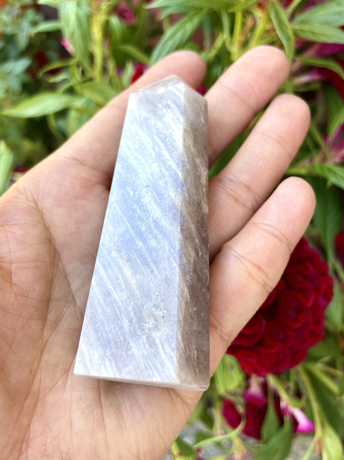 Wholesale Lot 1 Lb Natural Moonstone Obelisk Tower Point Crystal