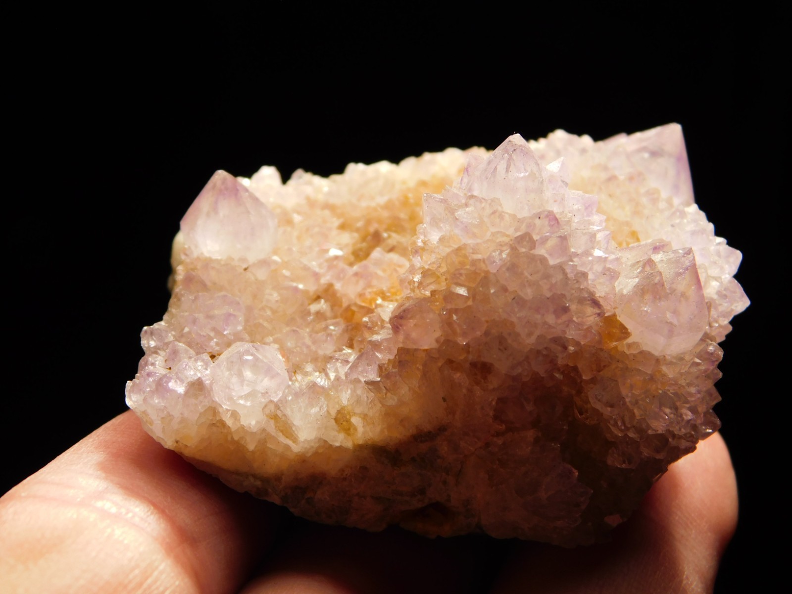 SPIRIT Quartz or CACTUS Quartz Amethyst Crystal Cluster Africa 85.5gr