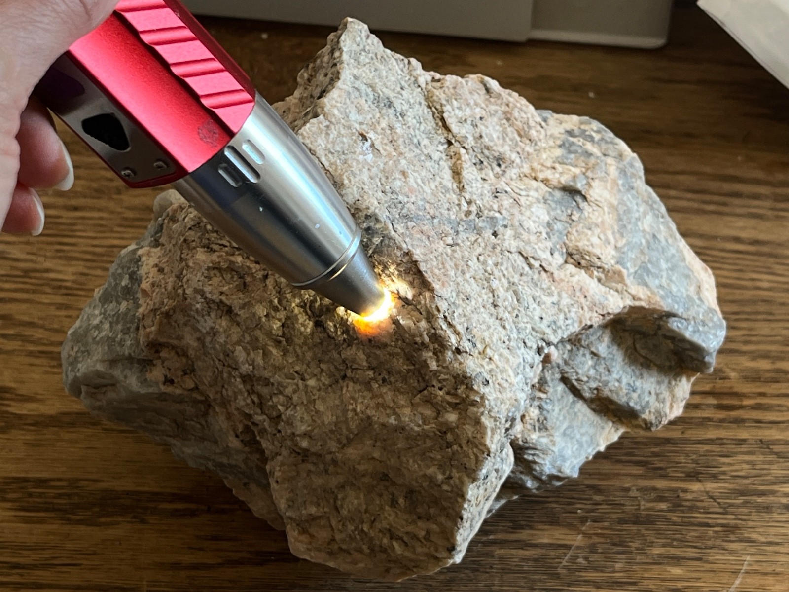 Natural Pegmatite Quartz Feldspar Specimen Raw Rock Morongo Valley CA 5.13 lbs