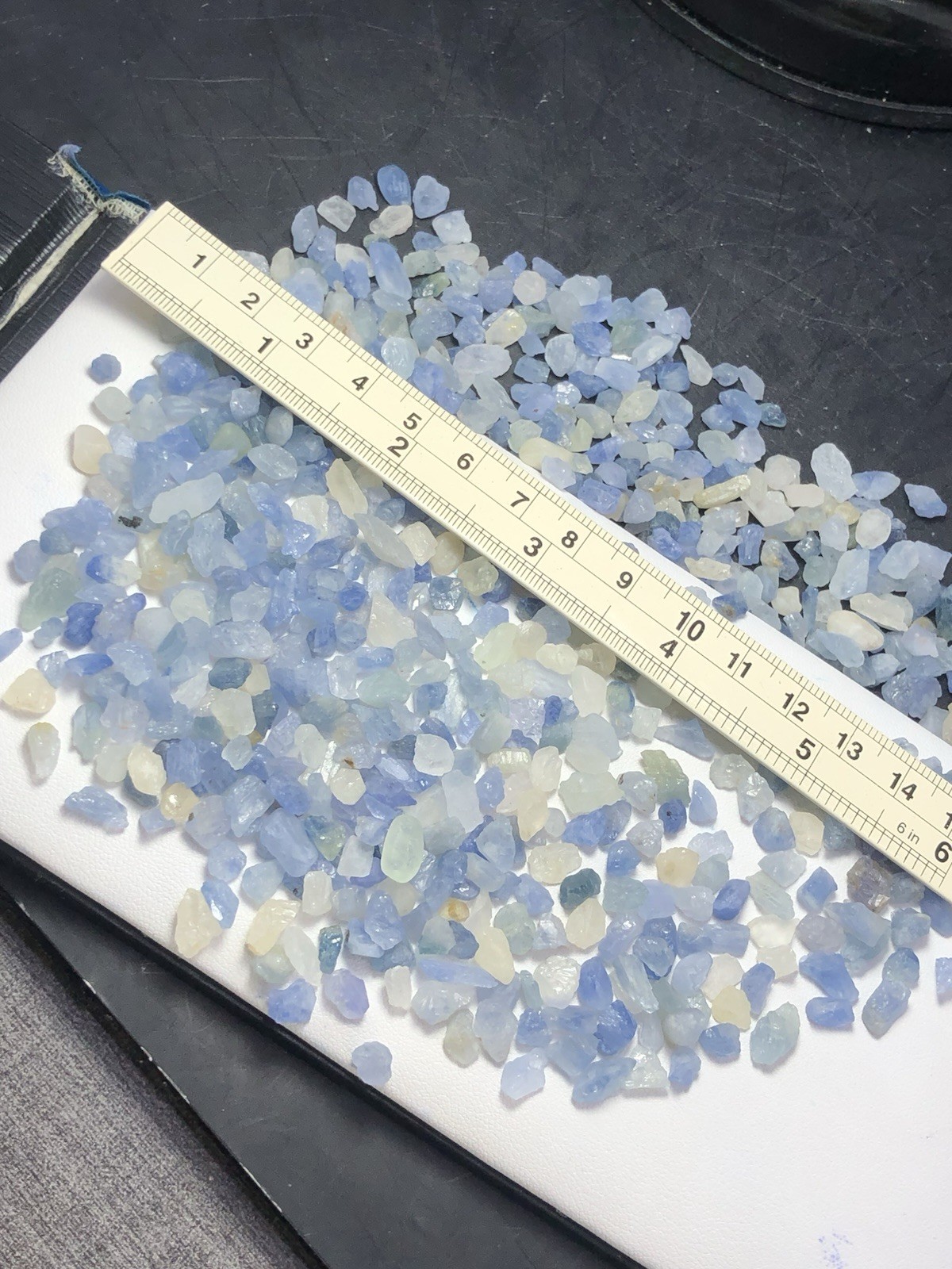 130 CRT / Natural Good Quality Blue Sapphire Small Size From Burma Mogok Mine,
