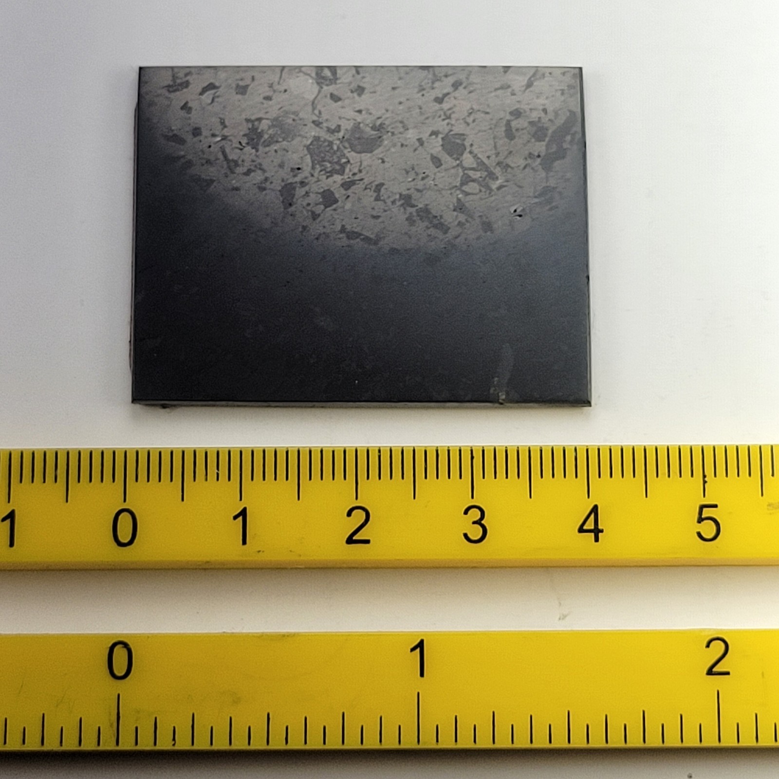 Shungite Stone EMF Protection Phone Sticker 30×40 mm Polished Style_A / 9 pk