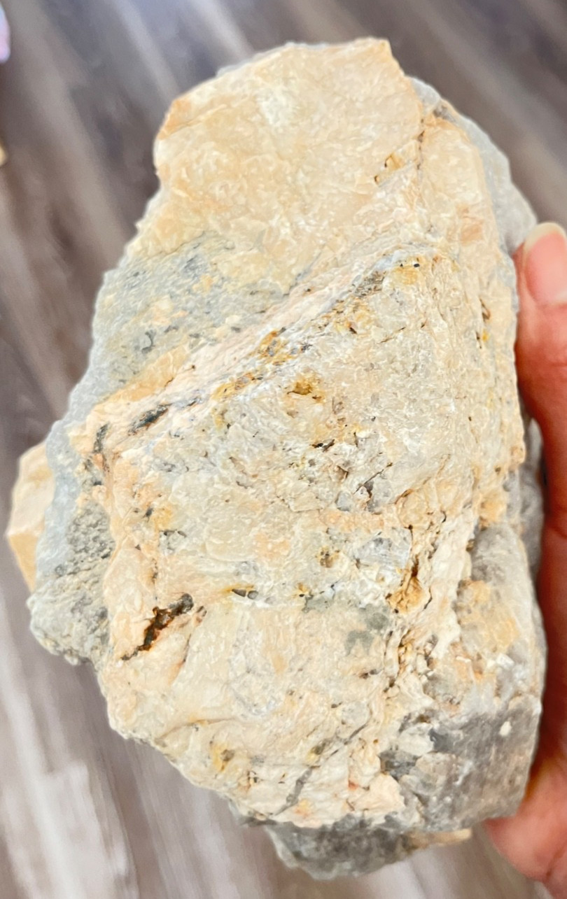 Natural Pegmatite Quartz Feldspar Specimen Raw Rock Morongo Valley CA 5.13 lbs