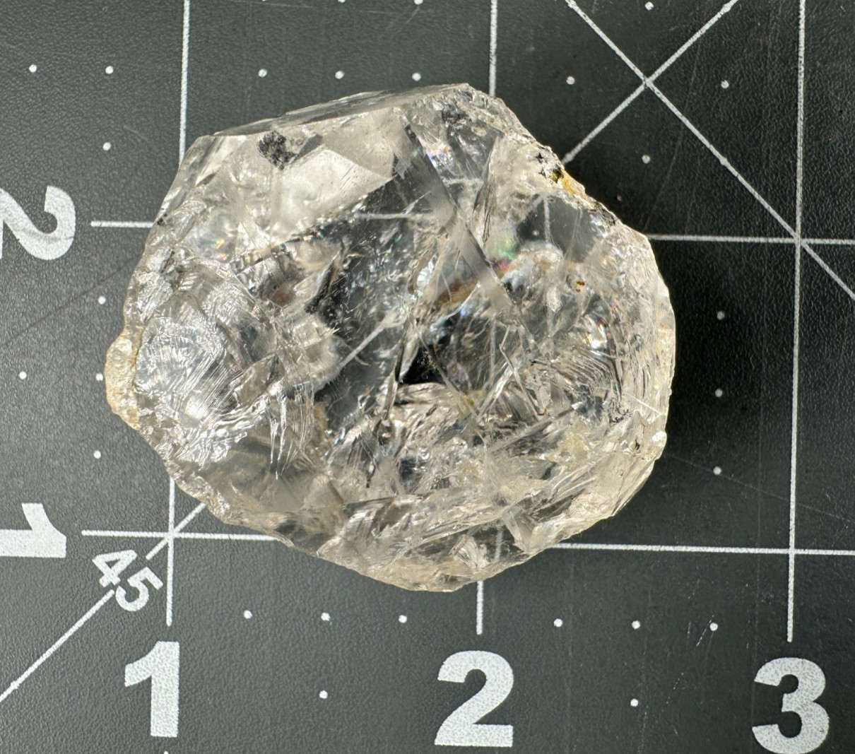 ➤ Genuine from Herkimer New York ➤175.4 Ct – 1-5/8″ HERKIMER DIAMOND ➤VIDEO➤1190