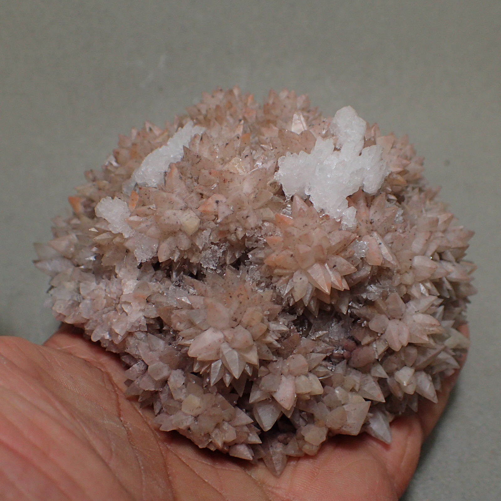 Calcite on Calcite, Santa Eulalia, Chihuahua, Mexico