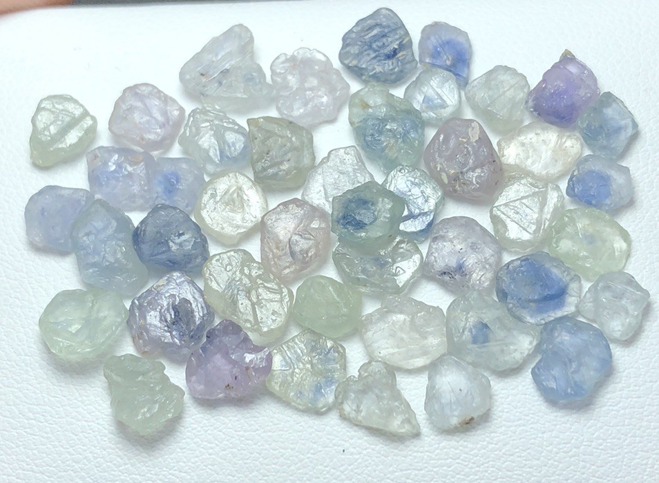 R52.18 Crt/ Natural Rare Umba Sapphire Record Keeper Natural Formation No Polish