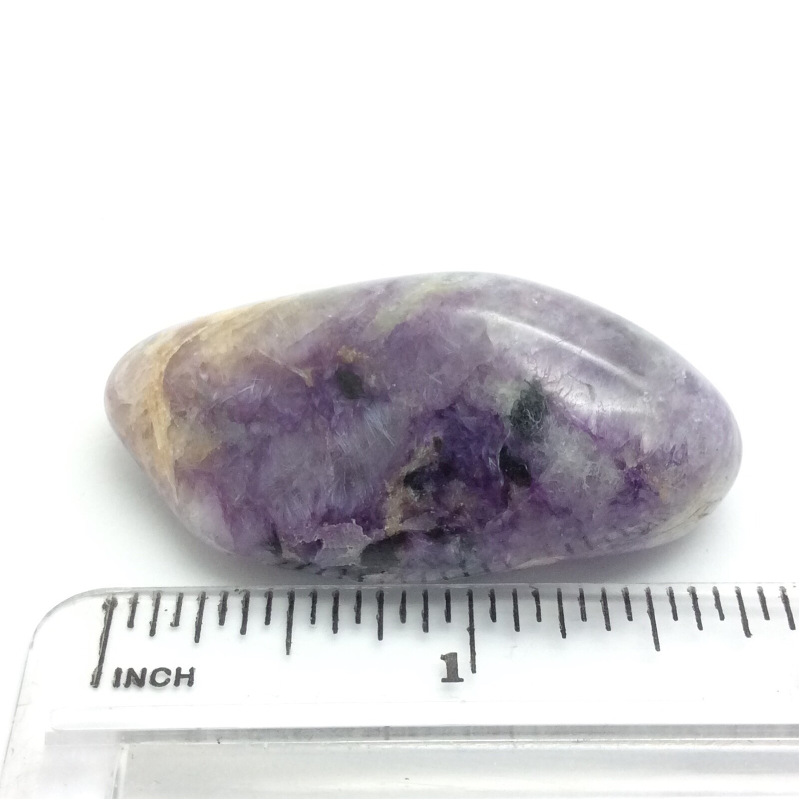 Siberian Charoite Pebble Purple Polished Gem Stone River Specimen Siberia #7