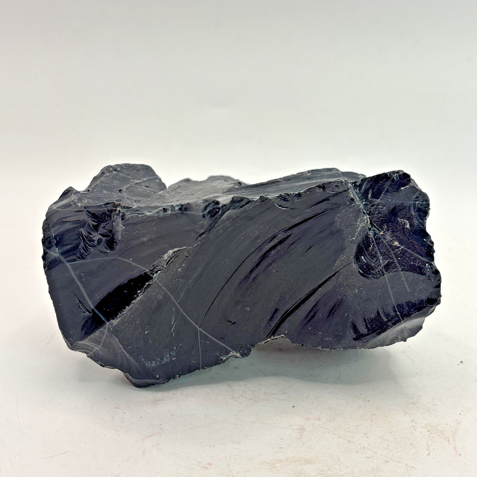 Beautiful Spider Web Obsidian Specimen 317 Grams