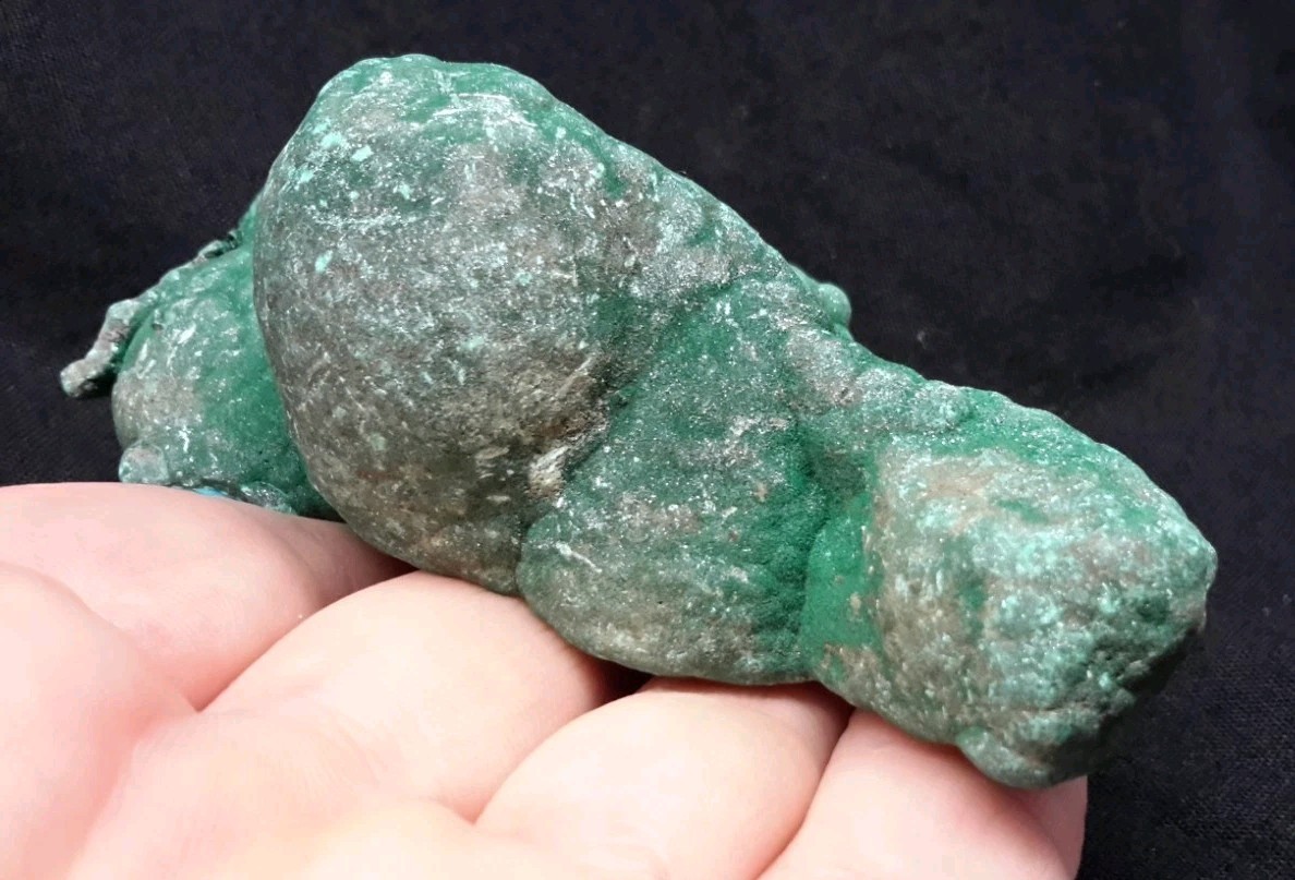 3.75″ MALACHITE with CHRYSOCOLLA from the Democratic Republic of Congo
