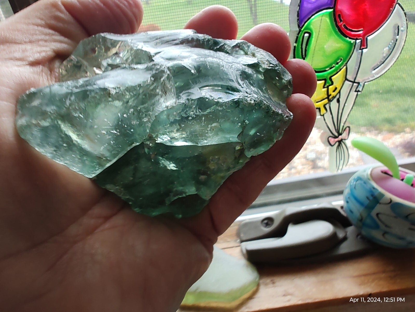 Mineral Stone Crystal Specimen 255 gram cosmic fragments master Andara