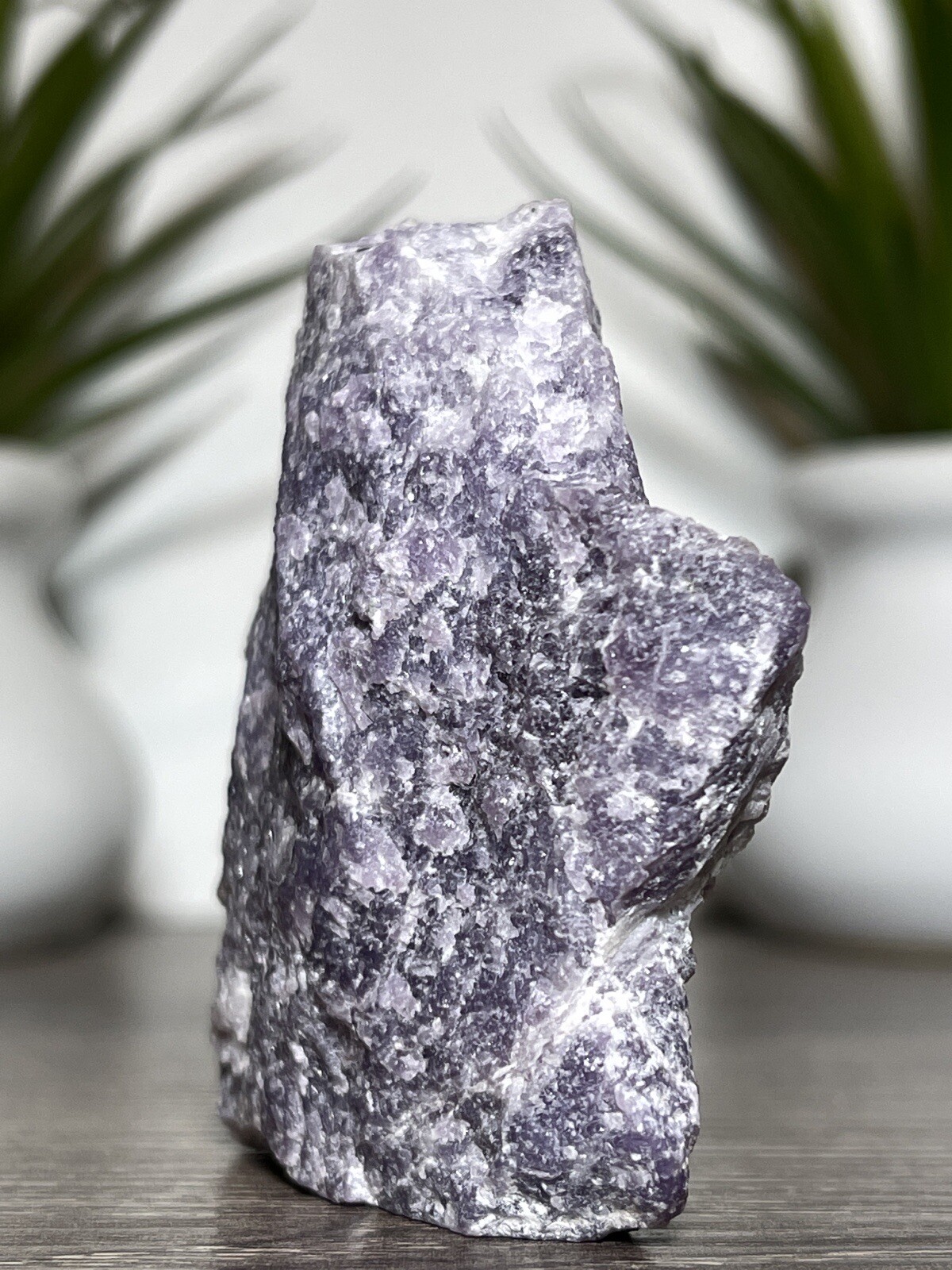 PURPLE LEPIDOLITE ROUGH – Mineral Specimen Mica Lavender Lilac Chakra Decor