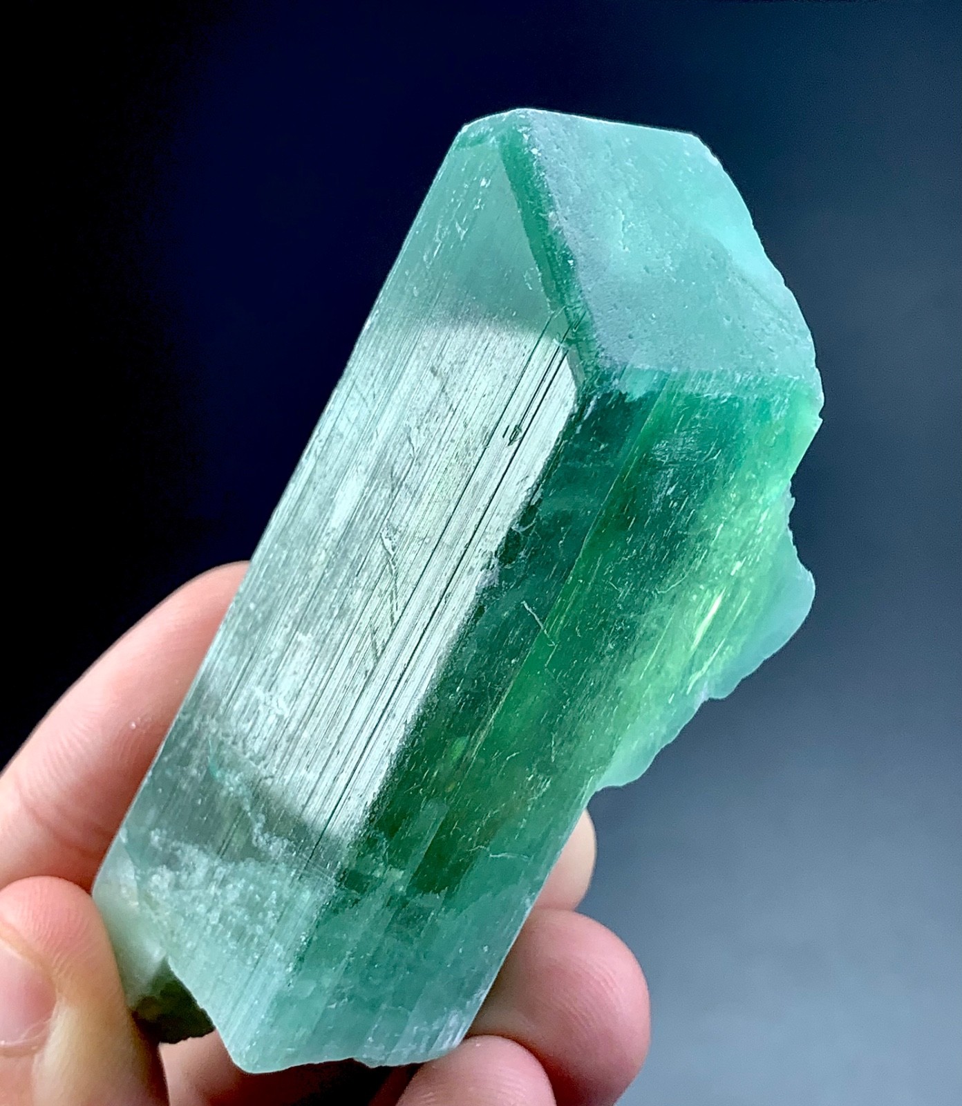 624 Carat Hiddenite Kunzite Crystal Specimen From Afghanistan